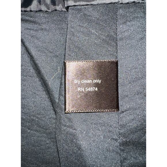 The Limited Womens Tweed Gray Black Short 3/4 Sleeve Button Jacket Blazer Sz XS - Picture 7 of 7